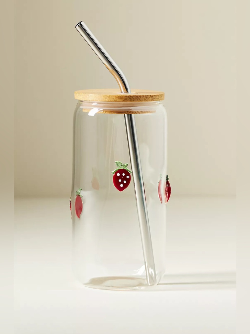 Anthropologie . Icon Juice Glass Tumbler with Lid Icon Juice Glass Large Tumbler